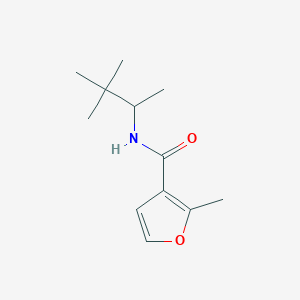 2-methyl-N-(1,2,2-trimethylpropyl)-3-furamide