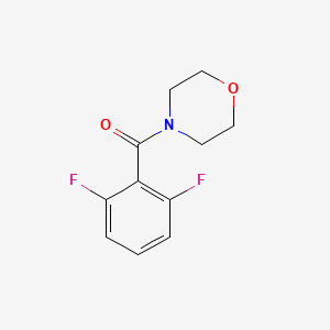 molecular formula C11H11F2NO2 B4181158 4-(2,6-difluorobenzoyl)morpholine 