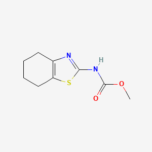 molecular formula C9H12N2O2S B4181556 methyl 4,5,6,7-tetrahydro-1,3-benzothiazol-2-ylcarbamate 