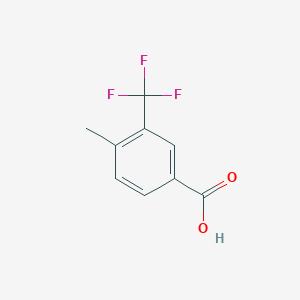 molecular formula C9H7F3O2 B041817 4-甲基-3-(三氟甲基)苯甲酸 CAS No. 261952-01-6