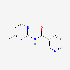N-(4-methyl-2-pyrimidinyl)nicotinamide