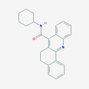N-cyclohexyl-5,6-dihydrobenzo[c]acridine-7-carboxamide