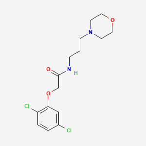 2-(2,5-dichlorophenoxy)-N-[3-(4-morpholinyl)propyl]acetamide