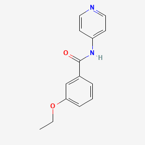 molecular formula C14H14N2O2 B4182053 3-ethoxy-N-4-pyridinylbenzamide 