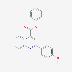 Phenyl 2-(4-methoxyphenyl)quinoline-4-carboxylate