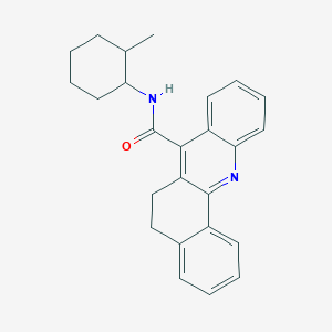 N-(2-methylcyclohexyl)-5,6-dihydrobenzo[c]acridine-7-carboxamide