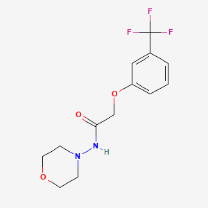 N-4-morpholinyl-2-[3-(trifluoromethyl)phenoxy]acetamide