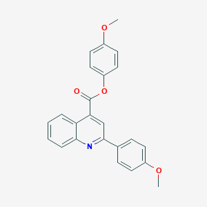 4-Methoxyphenyl 2-(4-methoxyphenyl)quinoline-4-carboxylate