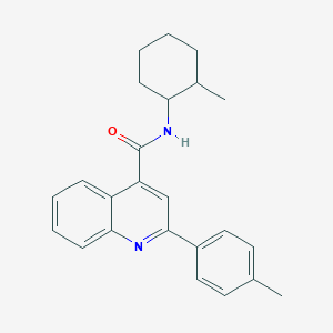 N-(2-methylcyclohexyl)-2-(4-methylphenyl)-4-quinolinecarboxamide