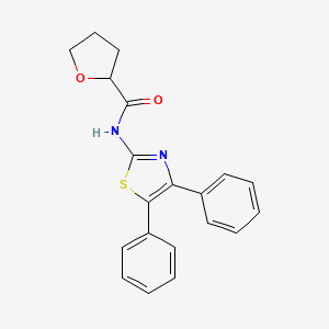 N-(4,5-diphenyl-1,3-thiazol-2-yl)tetrahydro-2-furancarboxamide