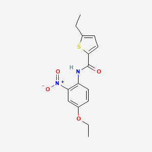 N-(4-ethoxy-2-nitrophenyl)-5-ethyl-2-thiophenecarboxamide