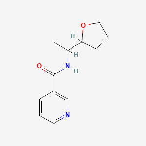 N-[1-(tetrahydro-2-furanyl)ethyl]nicotinamide