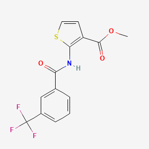 methyl 2-{[3-(trifluoromethyl)benzoyl]amino}-3-thiophenecarboxylate