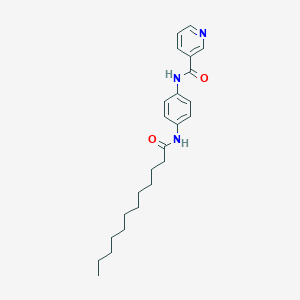 N-(4-Dodecanoylamino-phenyl)-nicotinamide