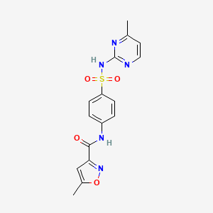 5-methyl-N-(4-{[(4-methyl-2-pyrimidinyl)amino]sulfonyl}phenyl)-3-isoxazolecarboxamide