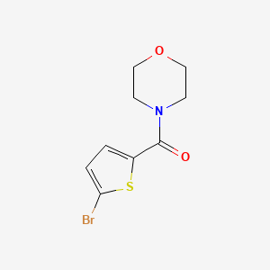 4-[(5-bromo-2-thienyl)carbonyl]morpholine
