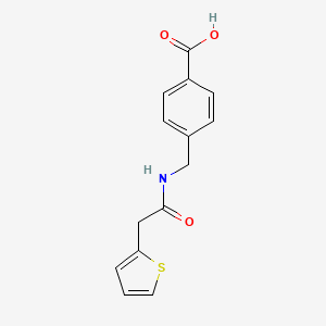 4-({[2-(2-THIENYL)ACETYL]AMINO}METHYL)BENZOIC ACID