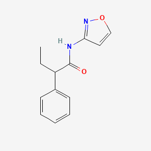 molecular formula C13H14N2O2 B4183957 N-3-isoxazolyl-2-phenylbutanamide 