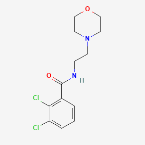 molecular formula C13H16Cl2N2O2 B4184001 2,3-dichloro-N-[2-(4-morpholinyl)ethyl]benzamide 