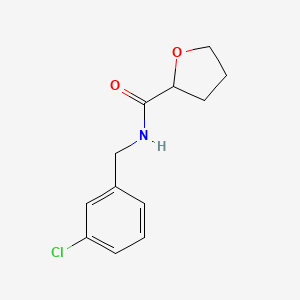 N-(3-chlorobenzyl)tetrahydro-2-furancarboxamide