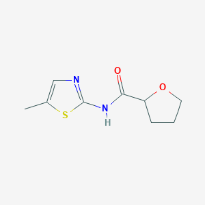 N-(5-methyl-1,3-thiazol-2-yl)tetrahydro-2-furancarboxamide