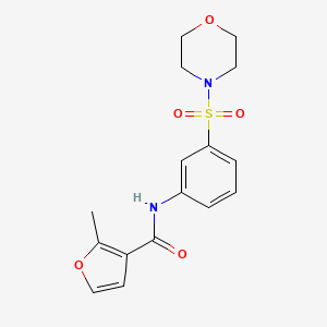 2-methyl-N-[3-(4-morpholinylsulfonyl)phenyl]-3-furamide