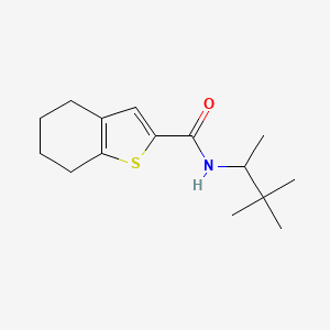 N-(1,2,2-trimethylpropyl)-4,5,6,7-tetrahydro-1-benzothiophene-2-carboxamide