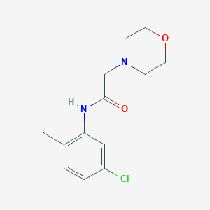 N-(5-chloro-2-methylphenyl)-2-morpholin-4-ylacetamide
