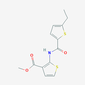methyl 2-{[(5-ethyl-2-thienyl)carbonyl]amino}-3-thiophenecarboxylate
