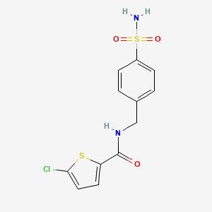 N-[4-(aminosulfonyl)benzyl]-5-chloro-2-thiophenecarboxamide