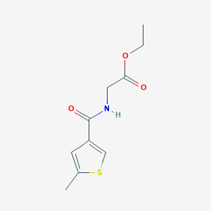 ethyl N-[(5-methyl-3-thienyl)carbonyl]glycinate