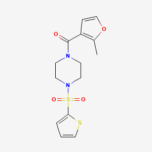 1-(2-methyl-3-furoyl)-4-(2-thienylsulfonyl)piperazine