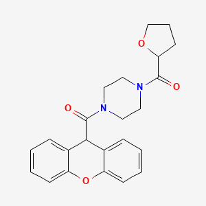 1-(tetrahydro-2-furanylcarbonyl)-4-(9H-xanthen-9-ylcarbonyl)piperazine