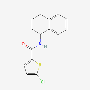 5-chloro-N-(1,2,3,4-tetrahydro-1-naphthalenyl)-2-thiophenecarboxamide