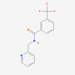 N-(2-pyridinylmethyl)-3-(trifluoromethyl)benzamide