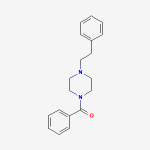 1-benzoyl-4-(2-phenylethyl)piperazine