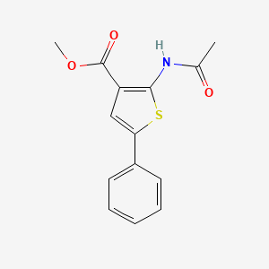 methyl 2-(acetylamino)-5-phenyl-3-thiophenecarboxylate