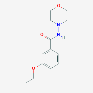 molecular formula C13H18N2O3 B4184946 3-ethoxy-N-4-morpholinylbenzamide 