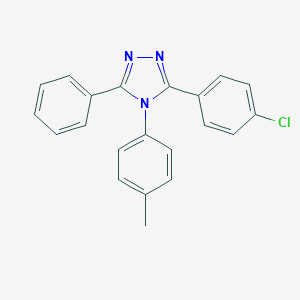 3-(4-Chloro-phenyl)-5-phenyl-4-p-tolyl-4H-[1,2,4]triazole