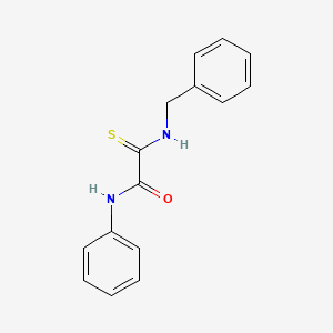 molecular formula C15H14N2OS B4188143 2-(benzylamino)-N-phenyl-2-thioxoacetamide 