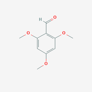 molecular formula C10H12O4 B041885 2,4,6-三甲氧基苯甲醛 CAS No. 830-79-5