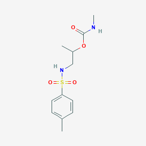 1-methyl-2-{[(4-methylphenyl)sulfonyl]amino}ethyl methylcarbamate