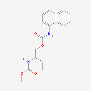 2-[(methoxycarbonyl)amino]butyl 1-naphthylcarbamate