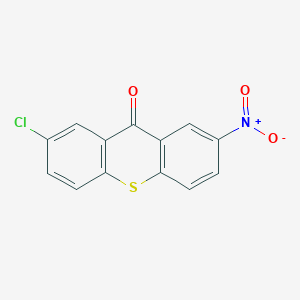 molecular formula C13H6ClNO3S B4190158 2-chloro-7-nitro-9H-thioxanthen-9-one 