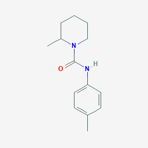 molecular formula C14H20N2O B4190315 2-methyl-N-(4-methylphenyl)-1-piperidinecarboxamide 