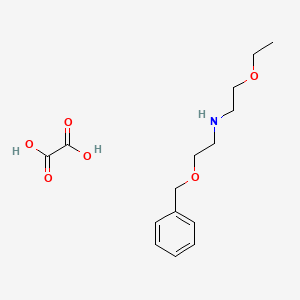 molecular formula C15H23NO6 B4190842 [2-(benzyloxy)ethyl](2-ethoxyethyl)amine oxalate CAS No. 1047620-69-8