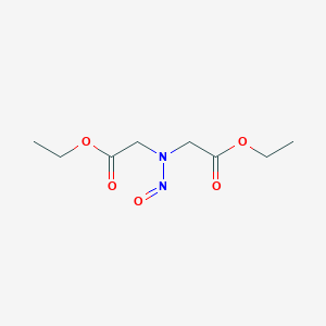 B041910 Ethyl 2-[(2-ethoxy-2-oxoethyl)-nitrosoamino]acetate CAS No. 5438-83-5