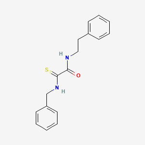 molecular formula C17H18N2OS B4191020 2-(benzylamino)-N-(2-phenylethyl)-2-thioxoacetamide 