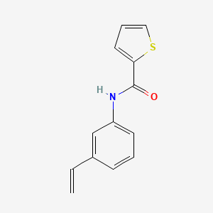 molecular formula C13H11NOS B4191101 N-(3-vinylphenyl)-2-thiophenecarboxamide 