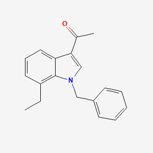 1-(1-benzyl-7-ethyl-1H-indol-3-yl)ethanone